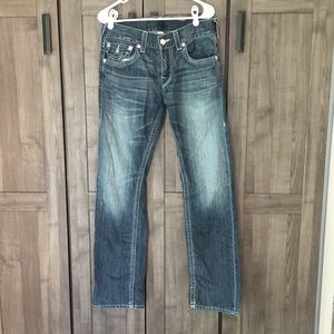 True Religion 31x32 straight jeans